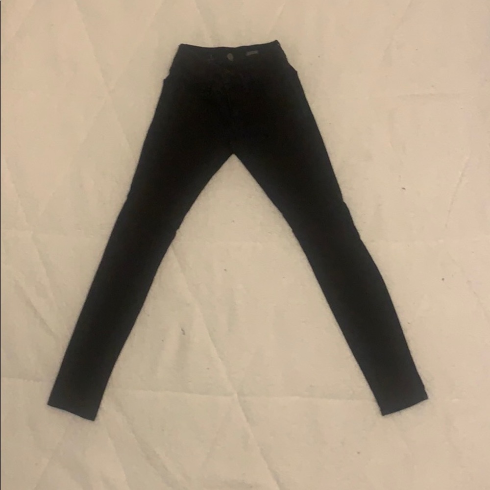 black jeggings